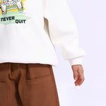 Casual Printed Hoodie for Boys Image