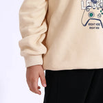 Casual Printed Sweatshirt for Boys Image