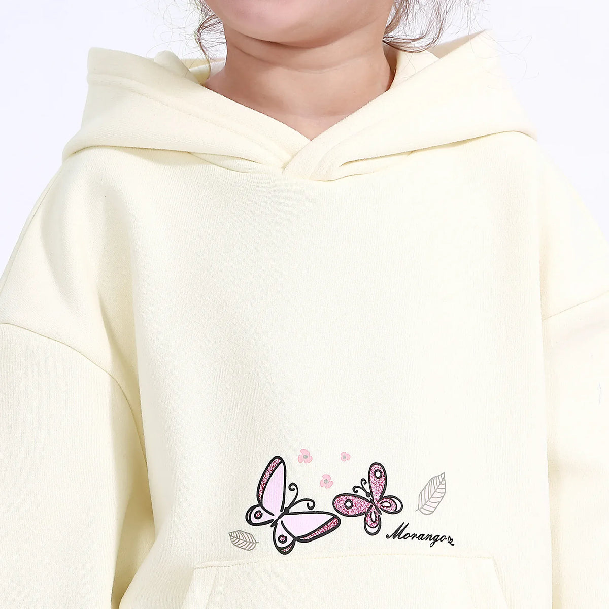 Casual Printed Hoodie for Girls Image