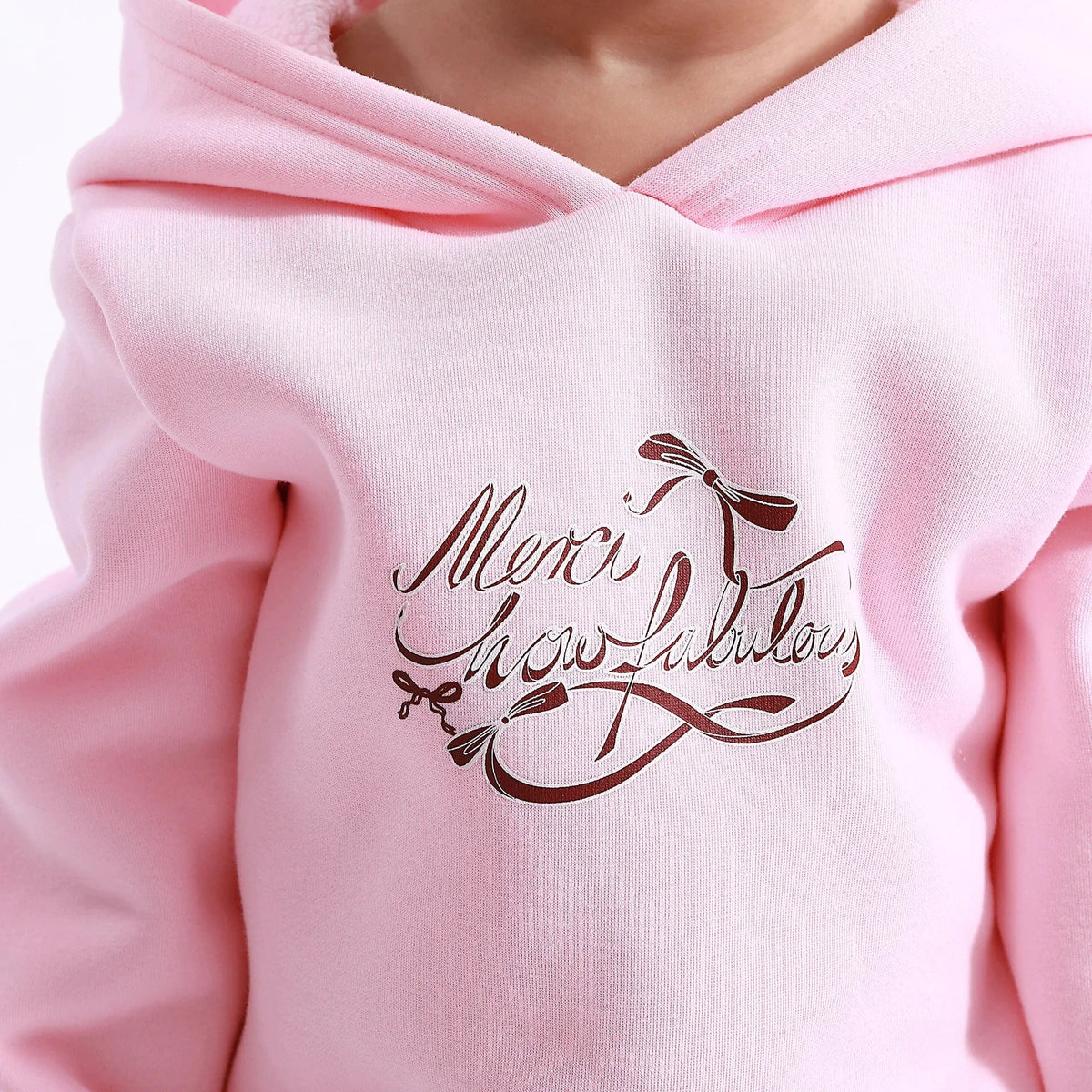 Casual Printed Hoodie for Girls Image