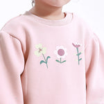 Casual Floral Sweatshirt for Baby girl Image
