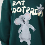 Casual Printed Sweatshirt for Women Image