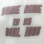 Embroidery Loose Drop-Shoulder Hoodie with With Hood for Men Image