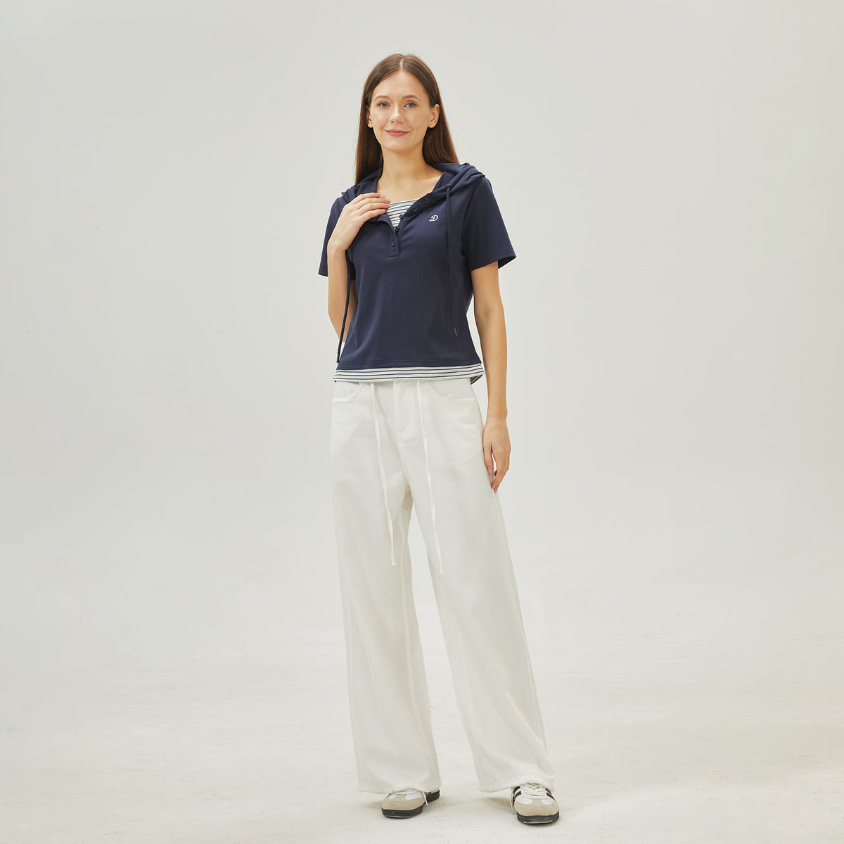 تيشيرت مطرز كاجوال للنساء