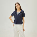 تيشيرت مطرز كاجوال للنساء