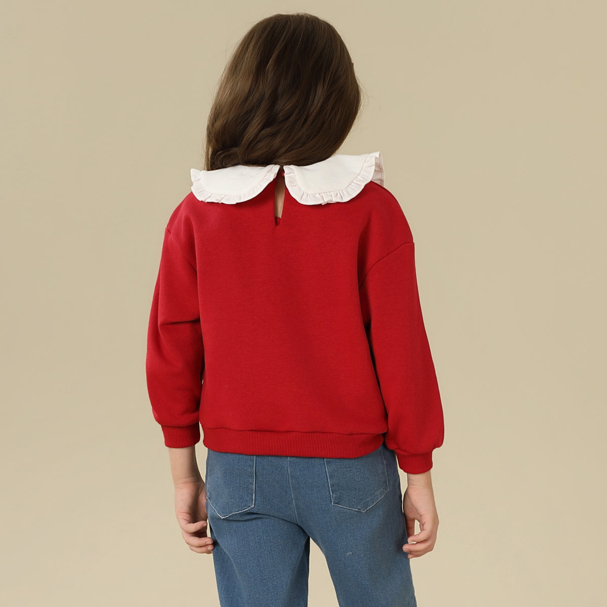 Embroidery Pullover For Girls