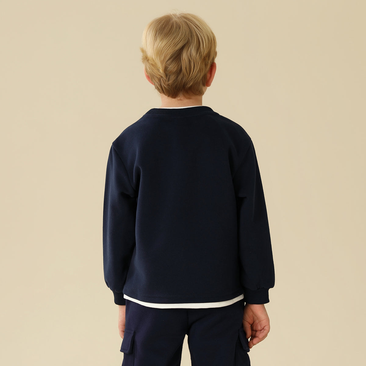 Plain Sweatshirt For Boys