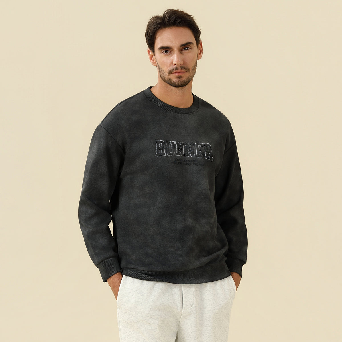 Printed Pullover For Men