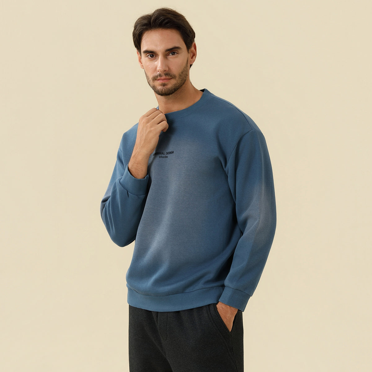 Printed Pullover For Men