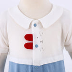 Color-Blocked Classic Romper for Baby Boy Image