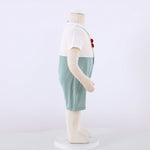 Color-Blocked Classic Romper for Baby Boy Image