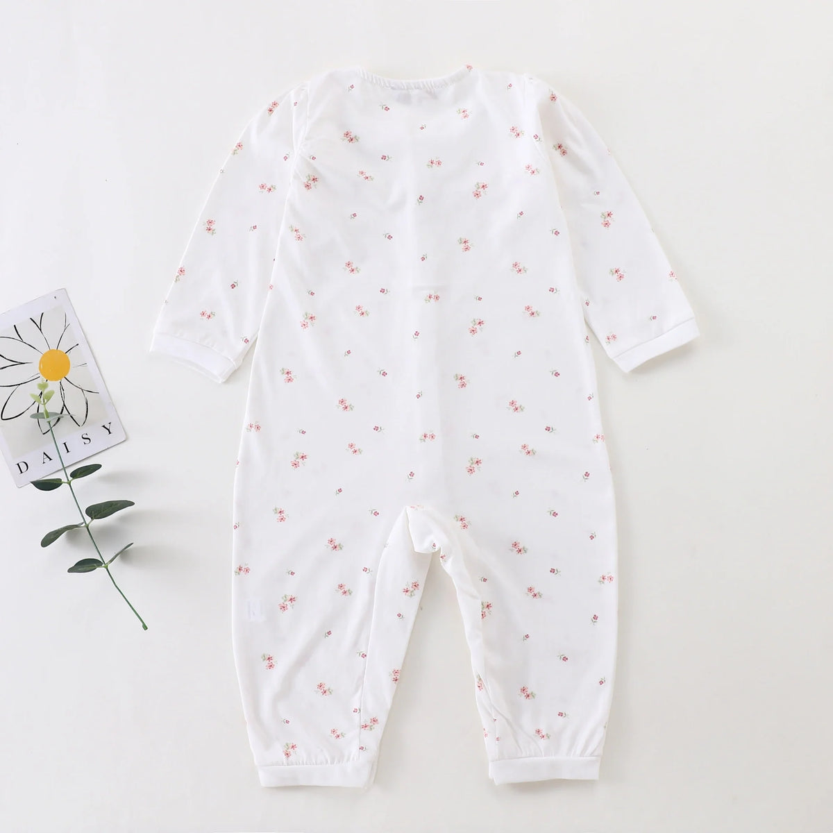 Floral Classic Romper for Baby Girl