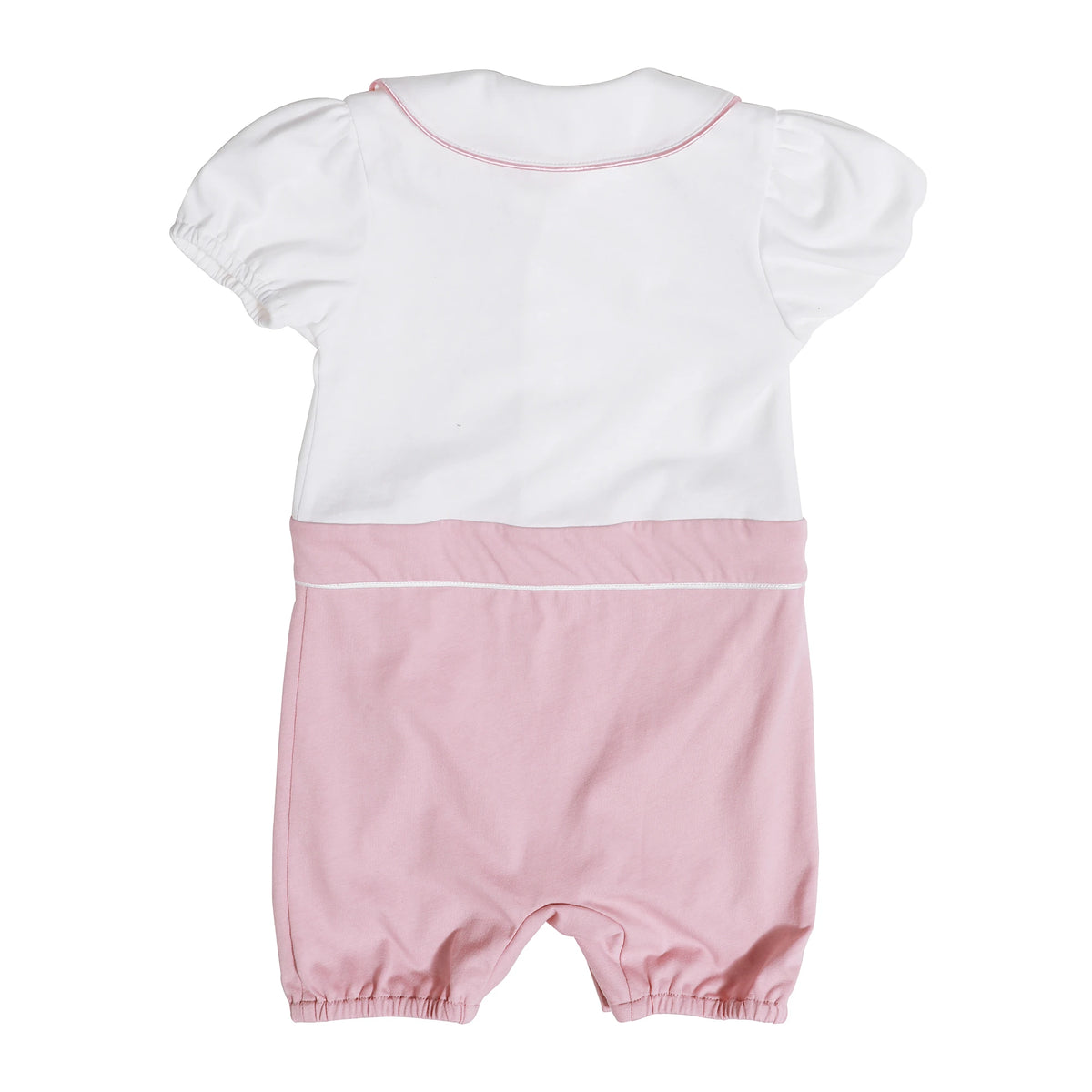 Color-Blocked Street Look Romper For Baby Girl Image