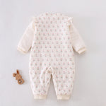 Floral Pajamas Romper for Baby girl Image