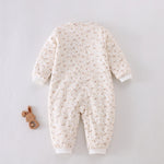 Floral Pajamas Romper for Baby girl Image