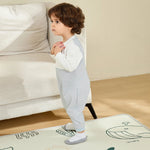 Color-Blocked Basic Romper For Baby boy Image