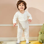 Printed Basic Romper For Baby boy Image