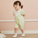 Floral Basic Romper For Baby girl Image