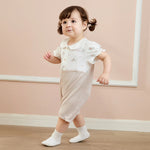 Floral Basic Romper For Baby girl Image