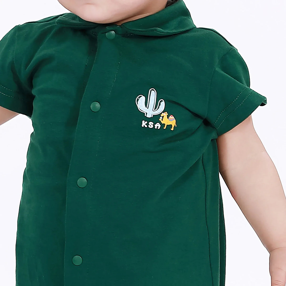 Printed Casual Romper for Baby boy Image
