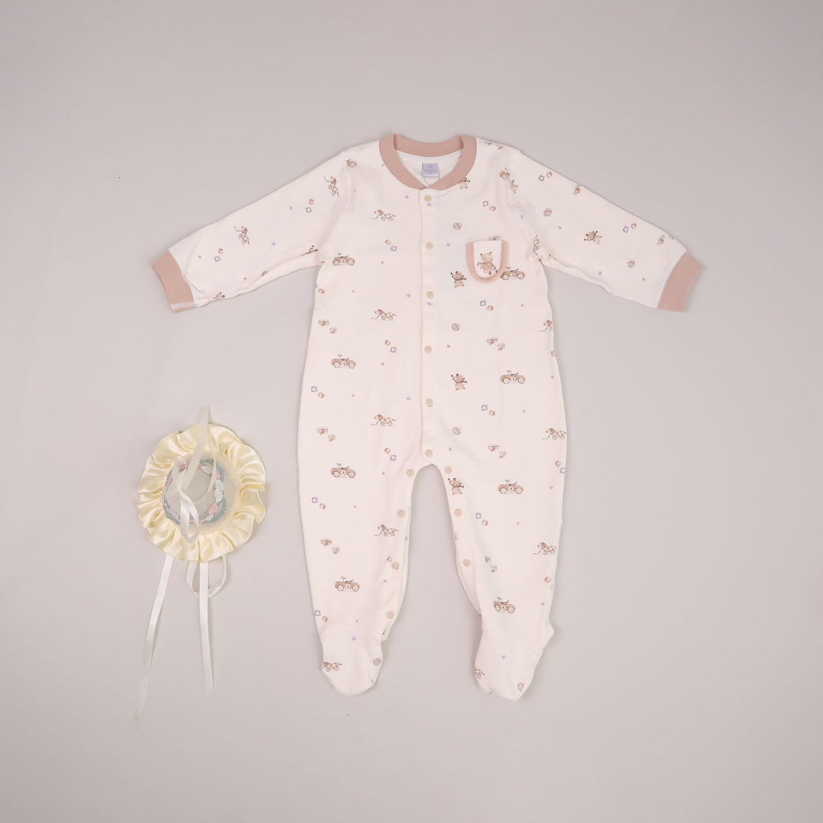 Printed Romper For Baby boy