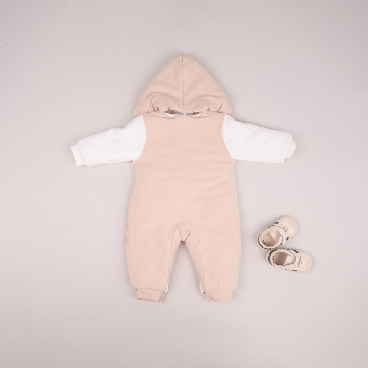 Color-Blocked Romper For Baby boy