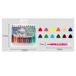 Rotating Short Crayon (12 Colors) Image