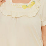 Embroidery Pajama Set 2Pc for Women Image