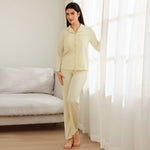 Embroidery Pajama Set 2Pc for Women Image