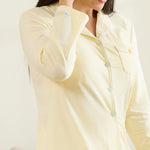 Embroidery Pajama Set 2Pc for Women Image