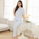 Floral Pajama Set 2Pc for Women Image