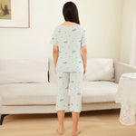 Printed Pajama Set 2Pc for Women Image