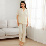 Embroidery Pajama Set 2Pc for Women Image
