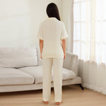 Embroidery Pajama Set 2Pc for Women Image