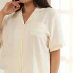 Embroidery Pajama Set 2Pc for Women Image