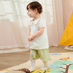 Floral T.Shirt and Plain Short For Baby girl Image