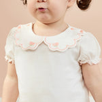 Floral T.Shirt and Plain Short For Baby girl Image