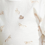 Printed T.Shirt and Checked Pants Pajama For Baby boy Image