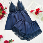 Set-2pc Top and Short Lingerie For Women Image