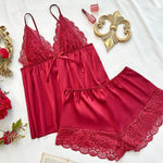 Set-2pc Top and Short Lingerie For Women Image