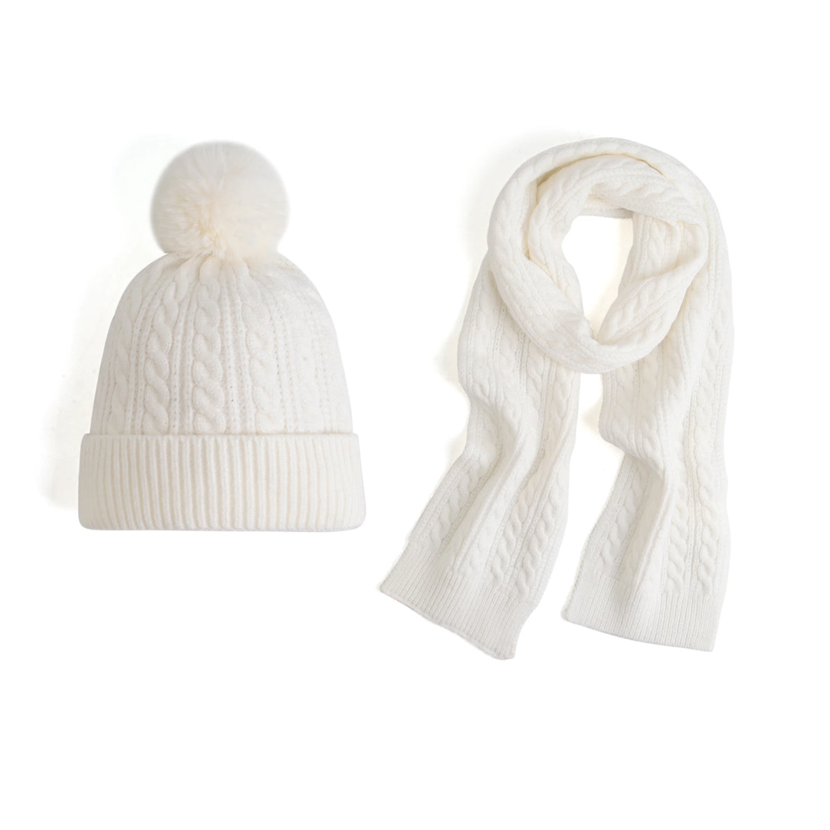 Set-2Pc (Scarf-Hat) for Girls