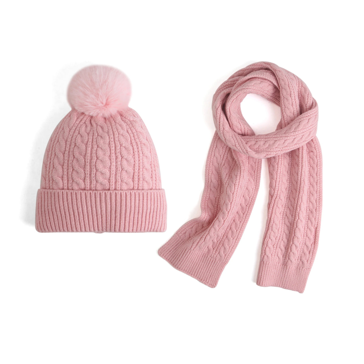 Set-2Pc (Scarf-Hat) for Girls