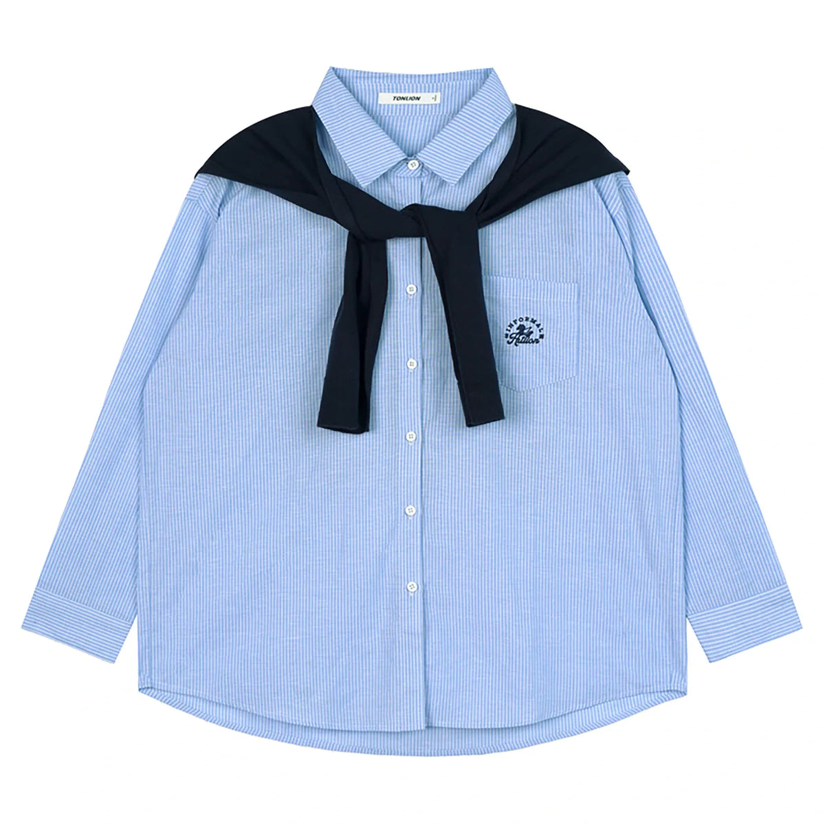 Striped Shirt-2Pc for Women Image