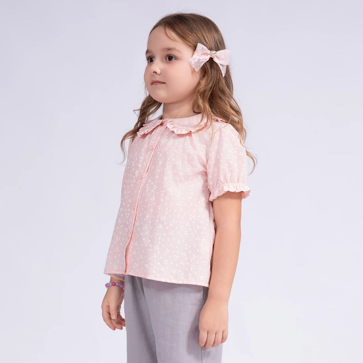 Floral Shirt for Girls Image