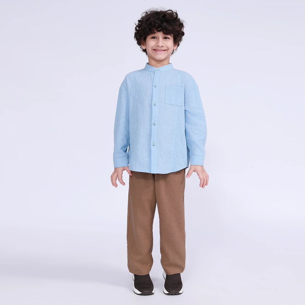 Solid Shirt for Boys Image