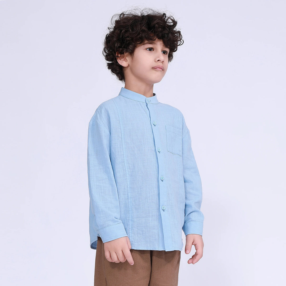 Solid Shirt for Boys Image