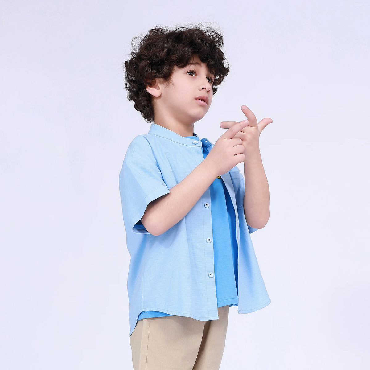 Plain Shirt for Boys Image