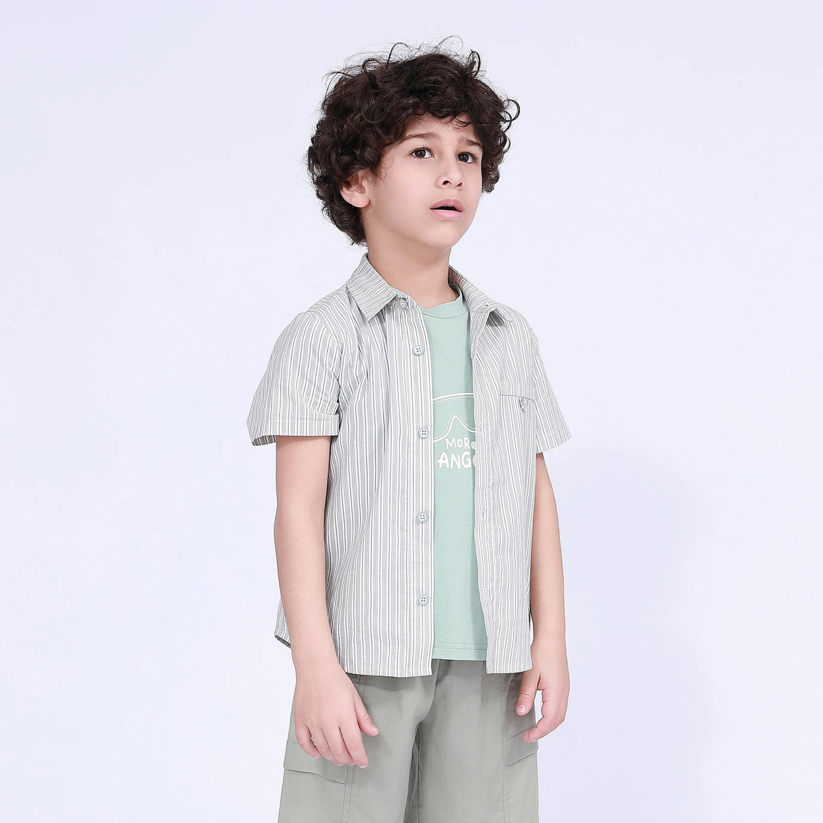 Striped Shirt for Boys Image