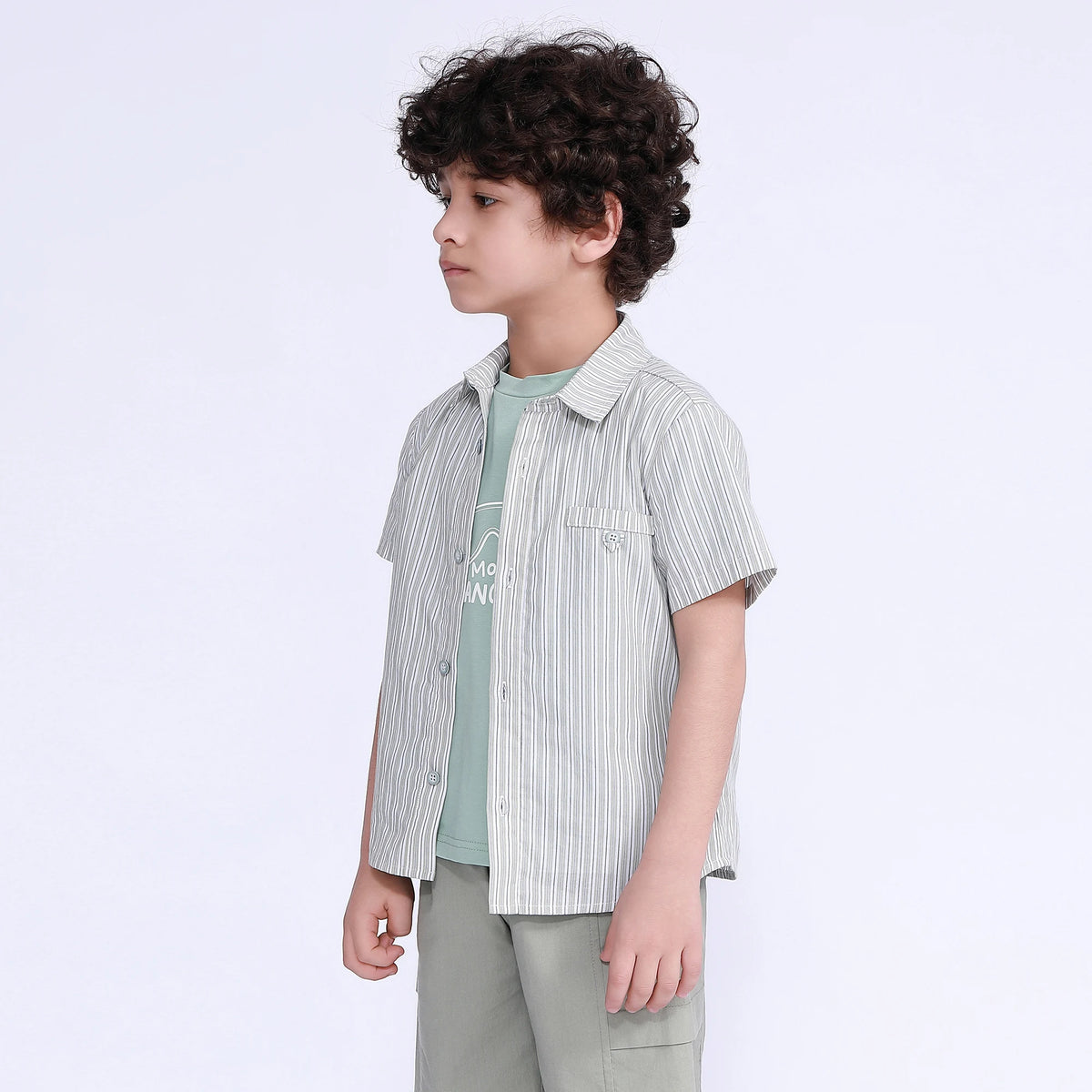 Striped Shirt for Boys Image