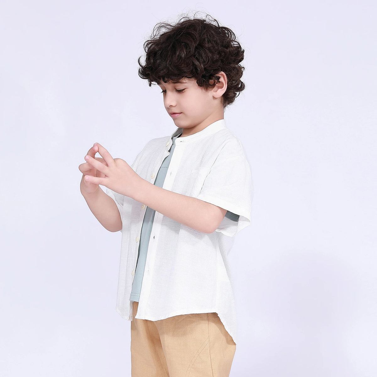 Plain Shirt for Boys Image